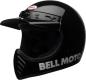 Preview: BELL Moto-3 Classic Helm - Glänzend Schwarz